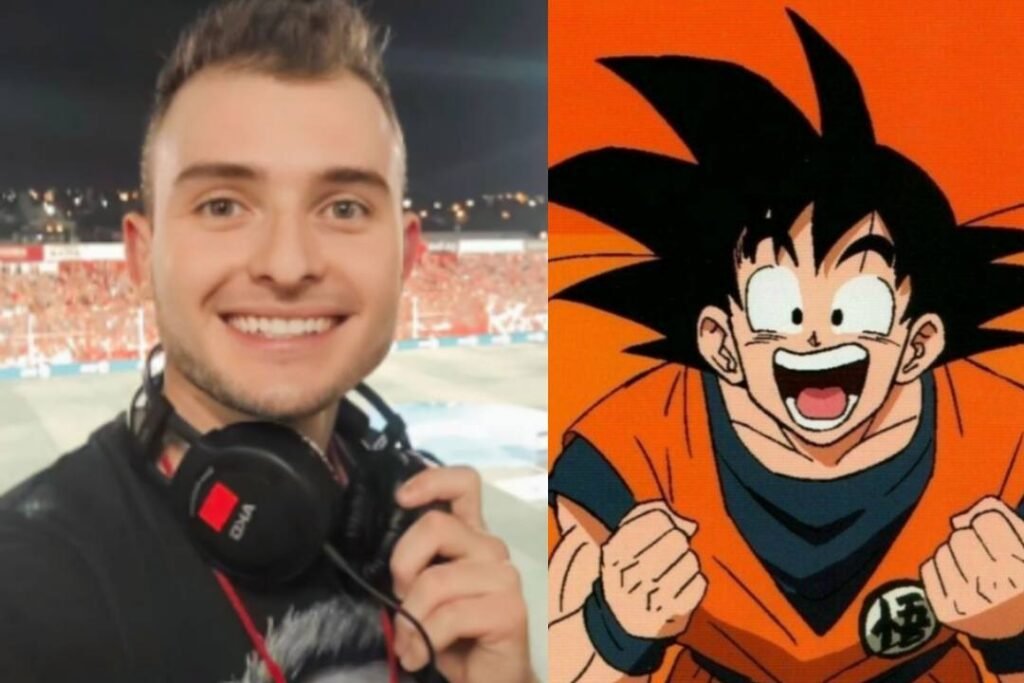 Kevin Cima periodista deportivo dragon ball