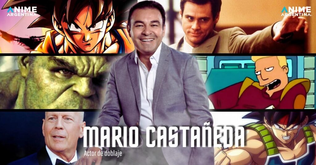 Mario Castañeda doblaje voz de Goku en Dragon Ball