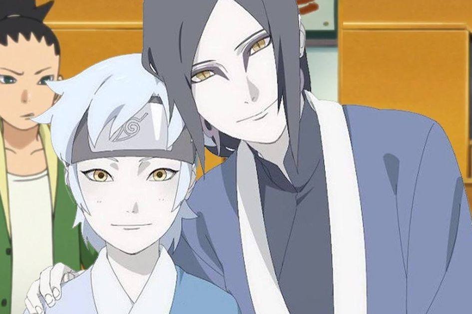 Orochimaru y Mitsuki