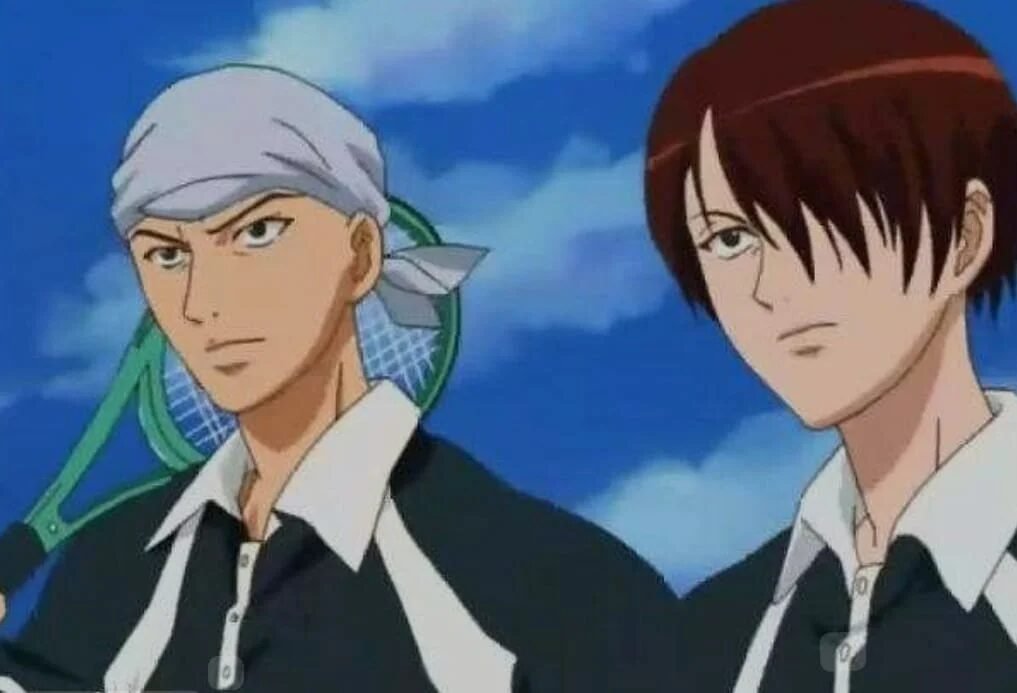 Tetsu Ishida y Kamio Akira Prince of Tennis