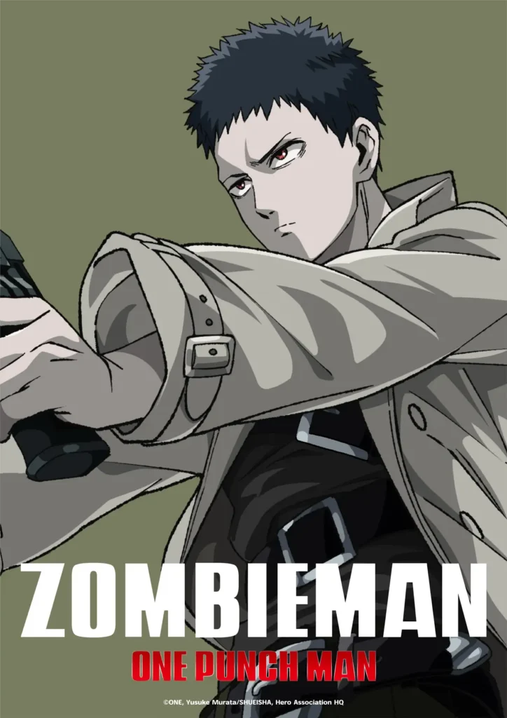 Zombieman one punch man personajes