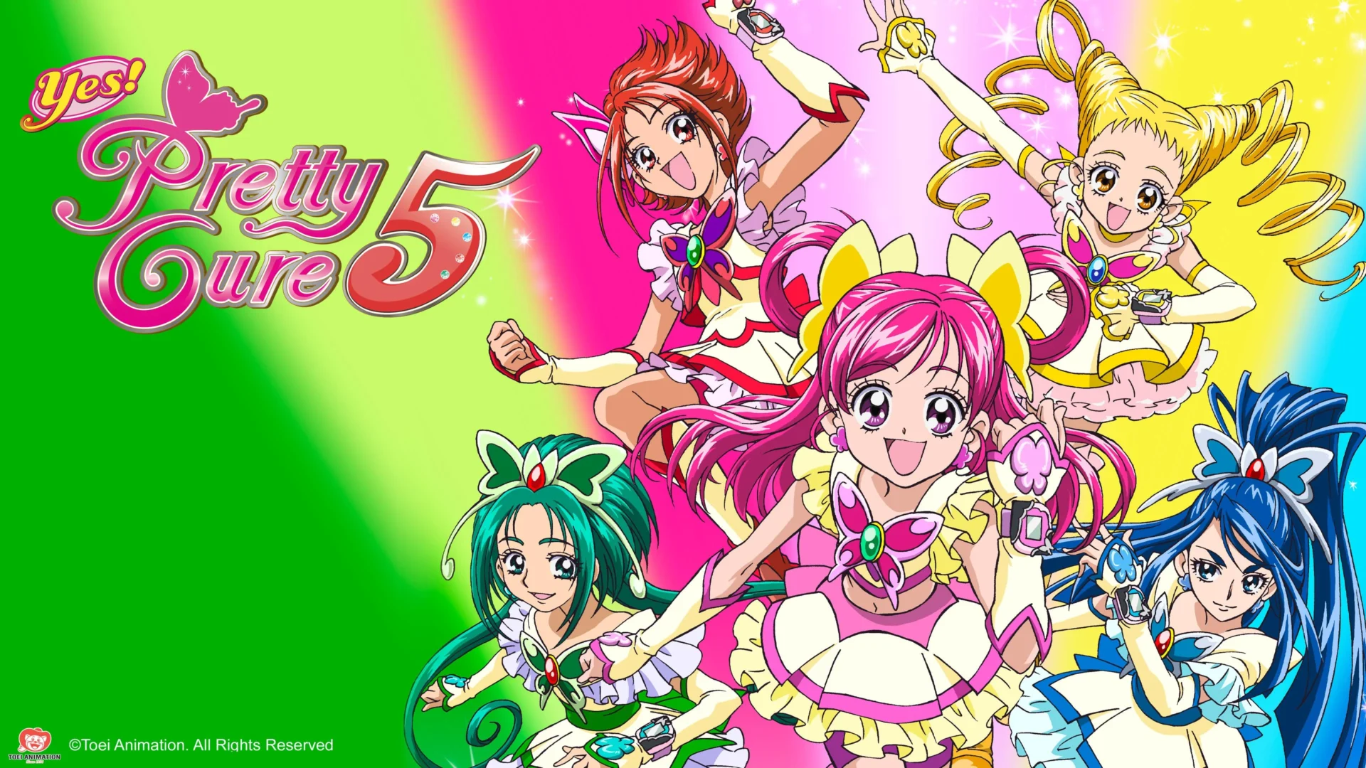 yes precure 5 poster