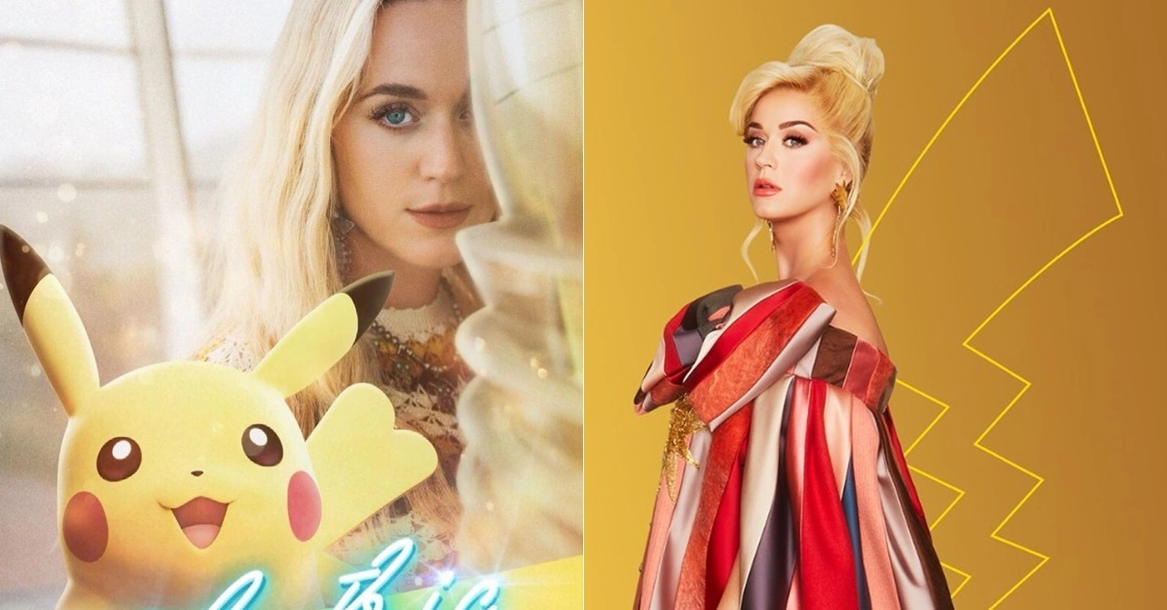 Pokémon colaboraciones cantantes Katy Perry
