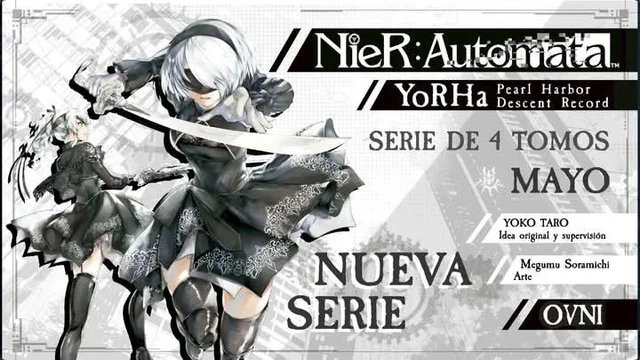 Manga YoRHa Pearl Harbor Descent Record Ovni Press
