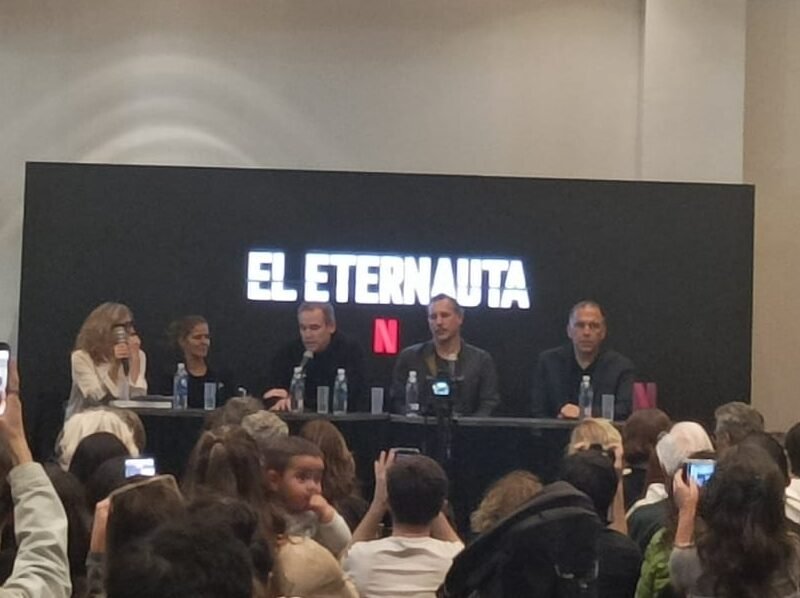 El Eternauta estuvo en la Feria del Libro Bruno Stagnaro Martín Oesterheld