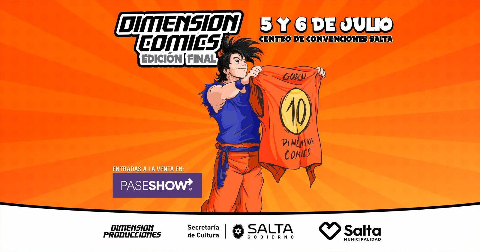 dimension comics 2025 eventos anime en salta convenciones