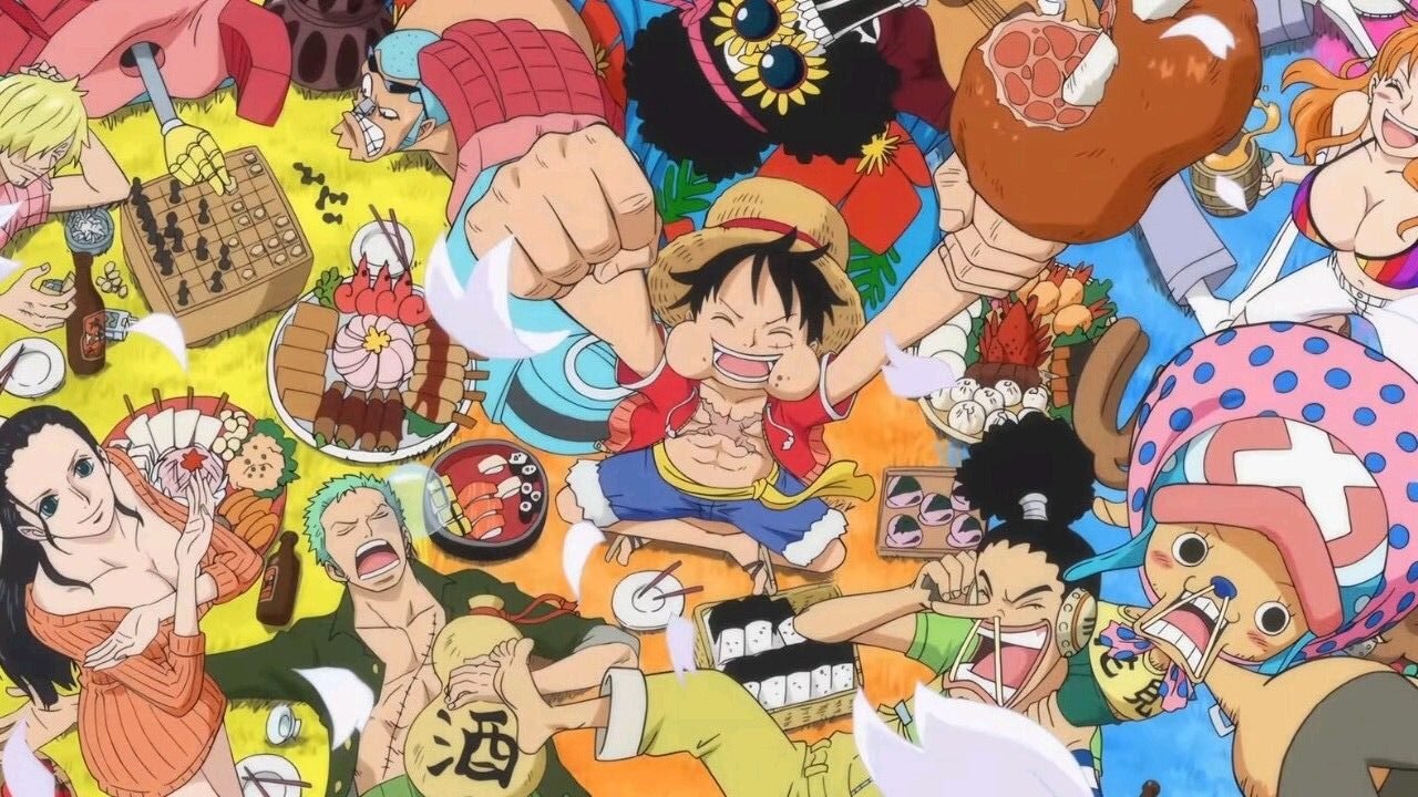 los sombrero de paja festejan su cumpleaños en el mugiwara day