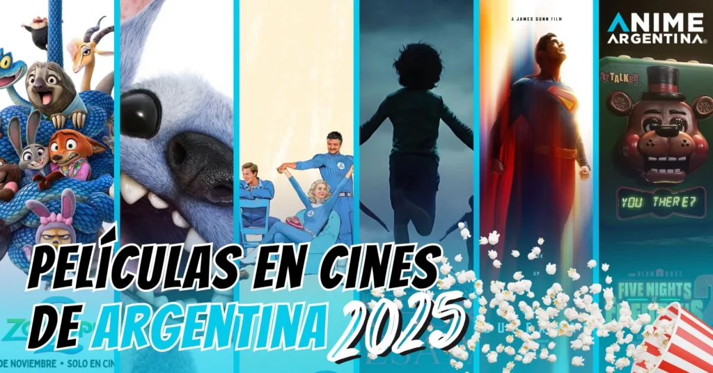 Películas en cines de Argentina