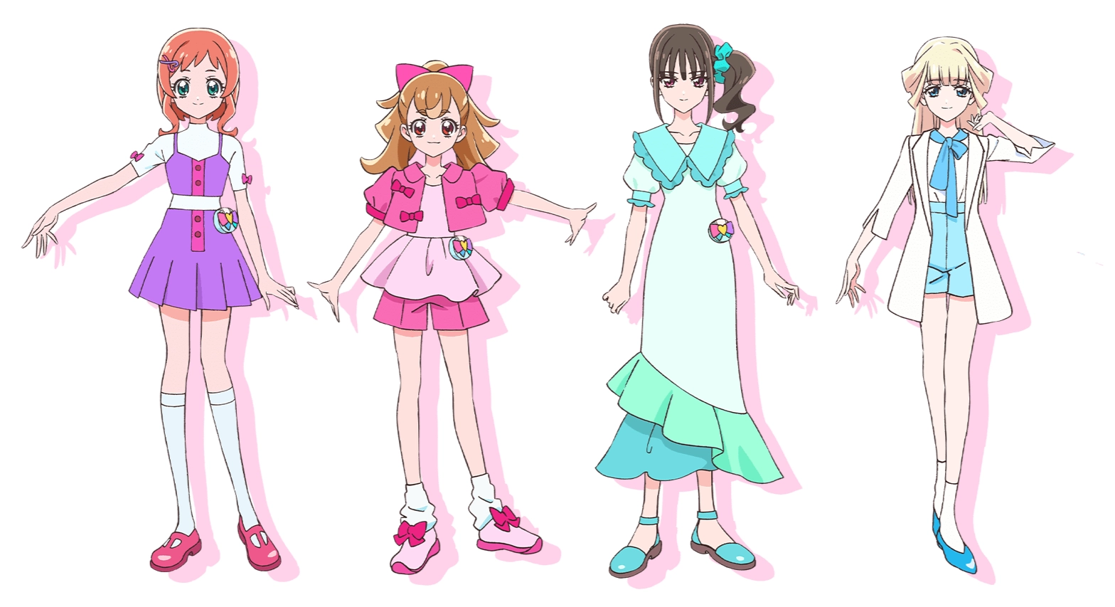 wonderful precure personajes