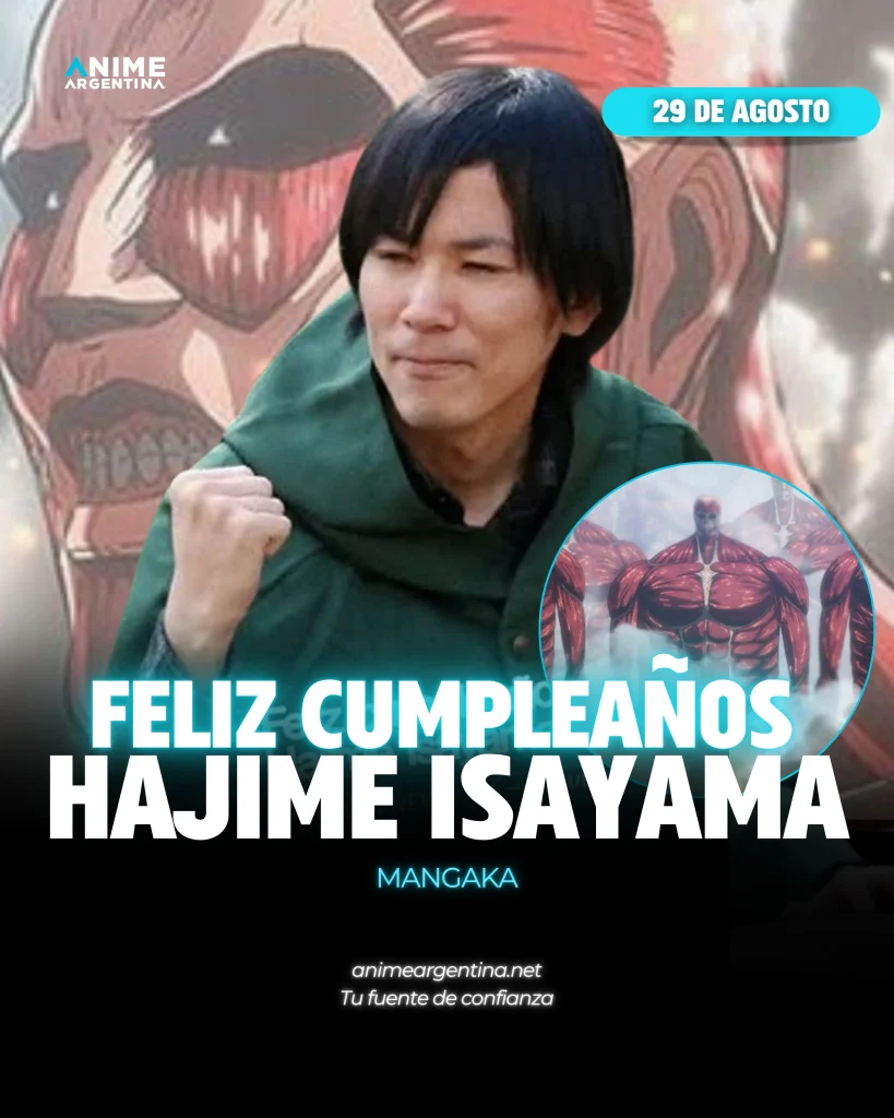 hajime-isayama-mangaka-attack-on-titan-cumpleaños