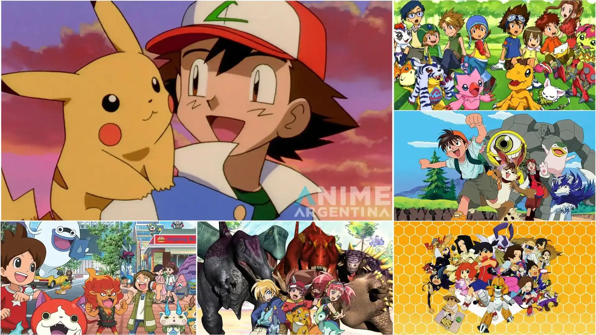 5 animes parecidos a Pokémon