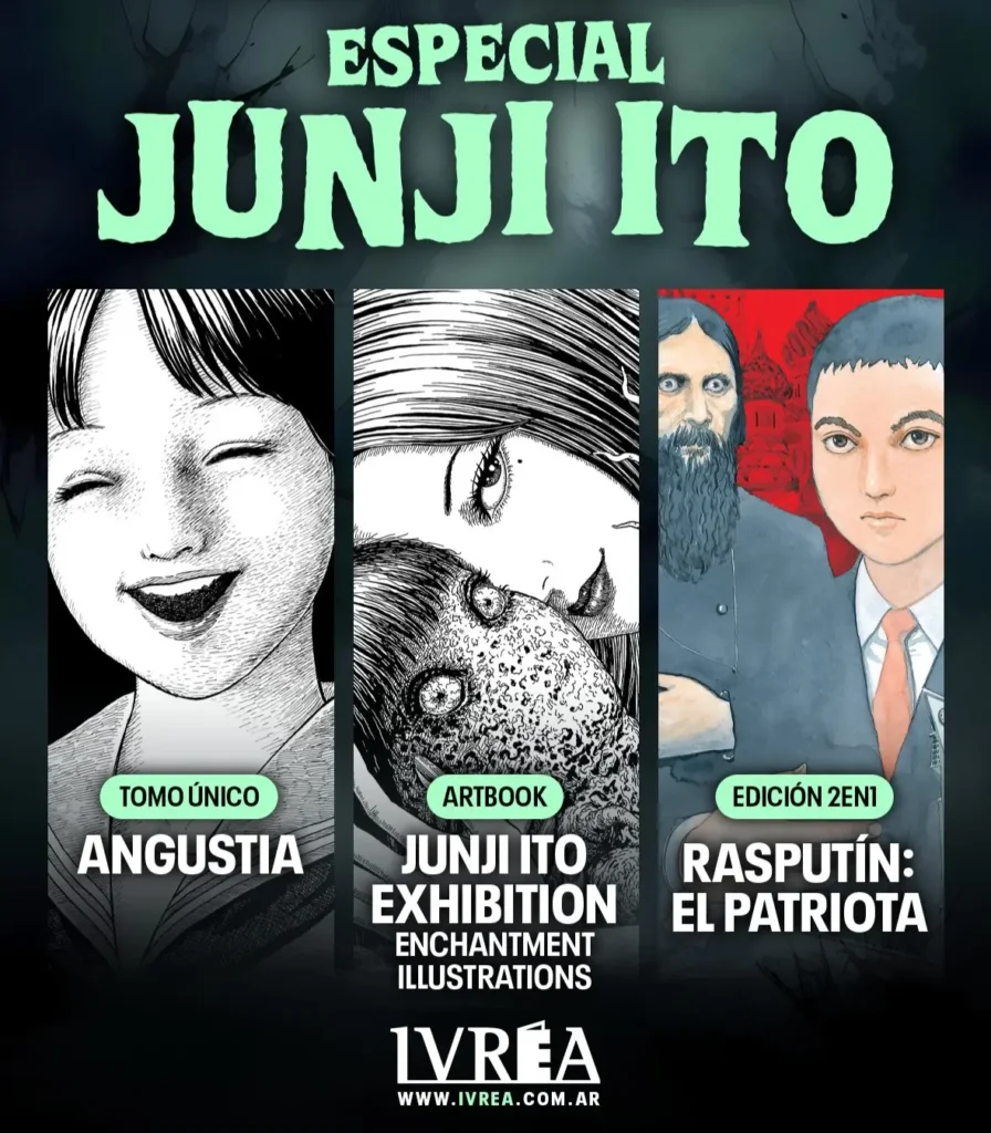 Ivrea Junji ito mangas de terror