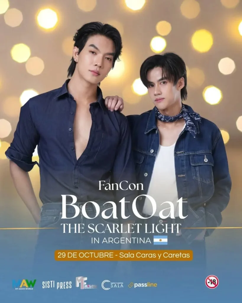 Boat Yongyut y Oat Pasakorn FanCon The Scarlet Light