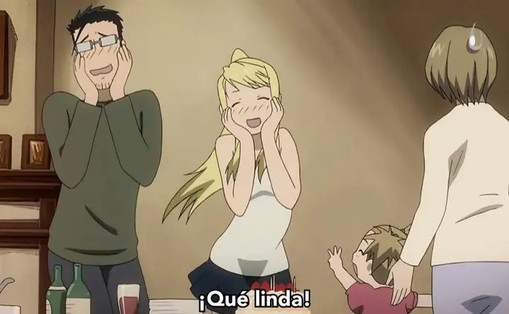 Winry fullmetal alchemist que linda meme