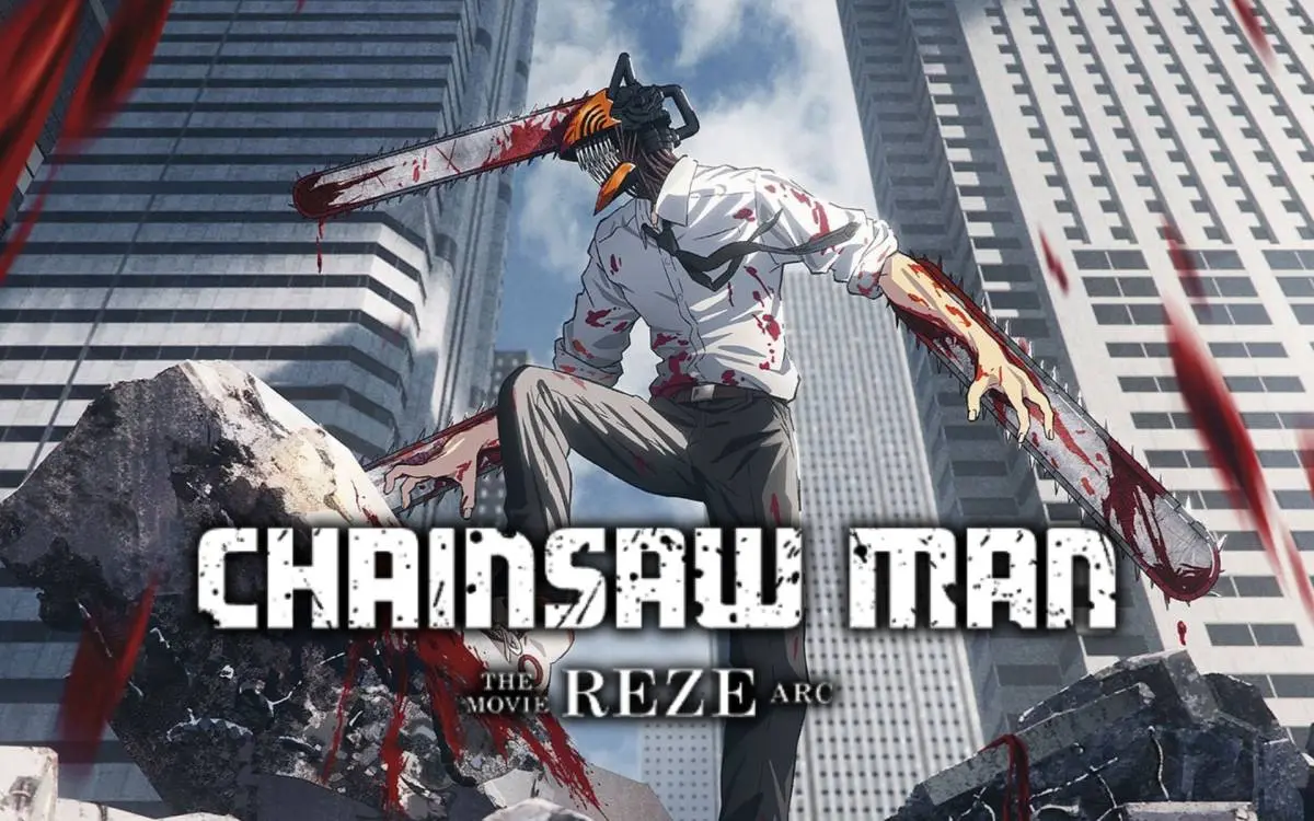 chainsaw-man-pelicula-arco-de-reze Poster de la película Chainsaw Man Arco de Reze