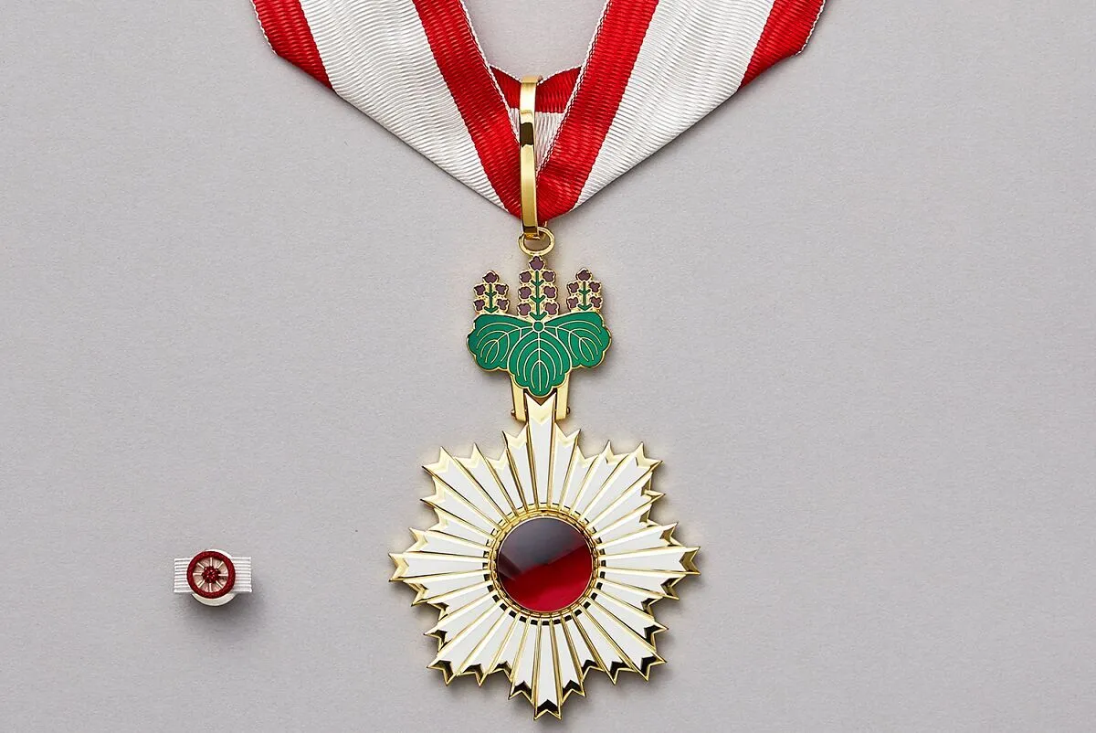 Distinciones de la orden del sol naciente