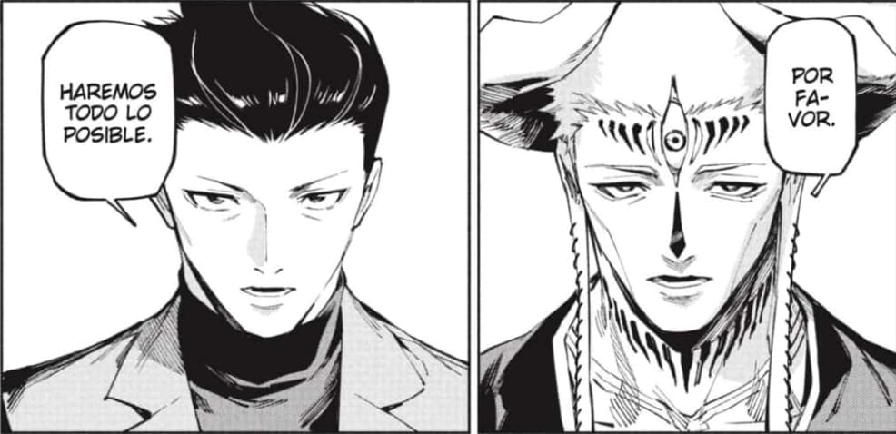 Dabura-Usami-Jujutsu Jujutsu Kaisen: Modulo, capitulo 11.