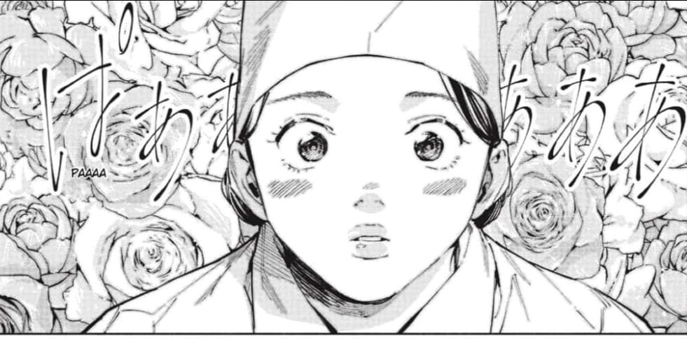 Jujutsu-Kaisen-Personajes Tomoe, la amable cocinera de Jujutsu Kaisen: Modulo.