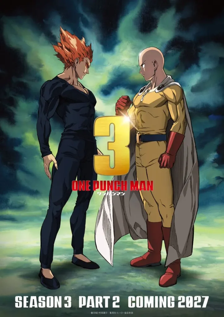 One Punch Man Temporada 3 Parte 2 Fecha de estreno One Punch Man Temporada 3 Parte 2 Fecha de estreno