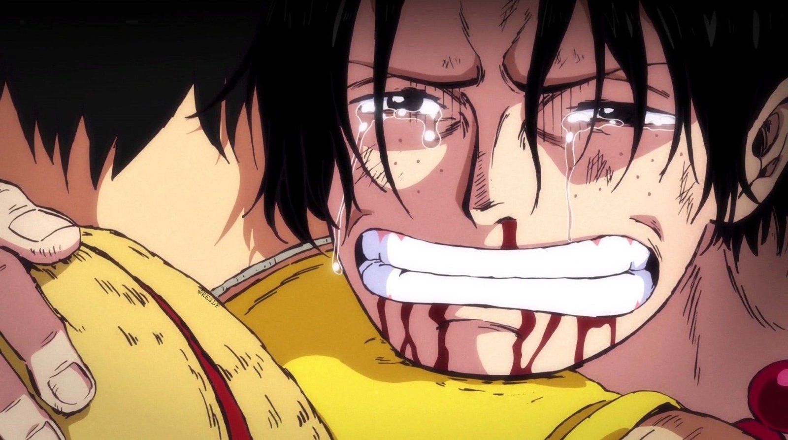 muerte de ace en one piece
