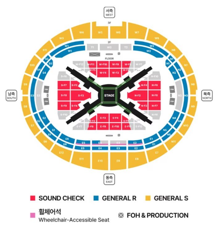 bts escenario en corea