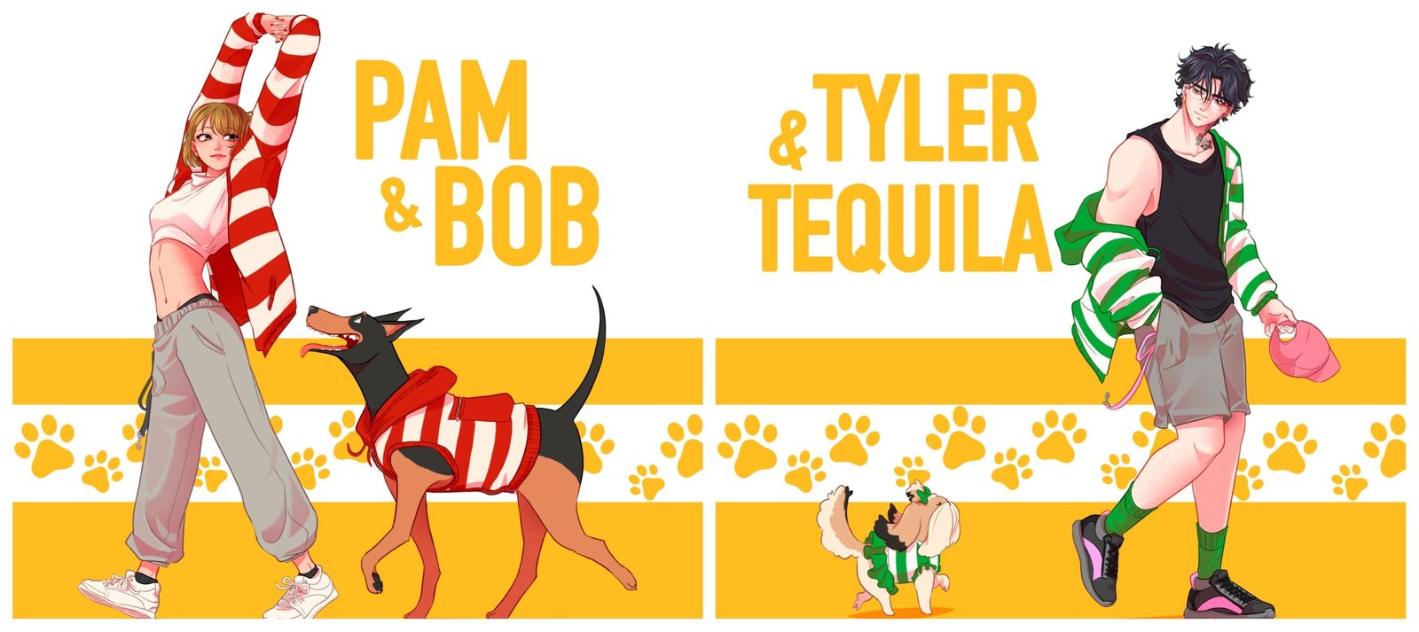 Love 4 a Walk, Webtoon de Nuria Sanguino