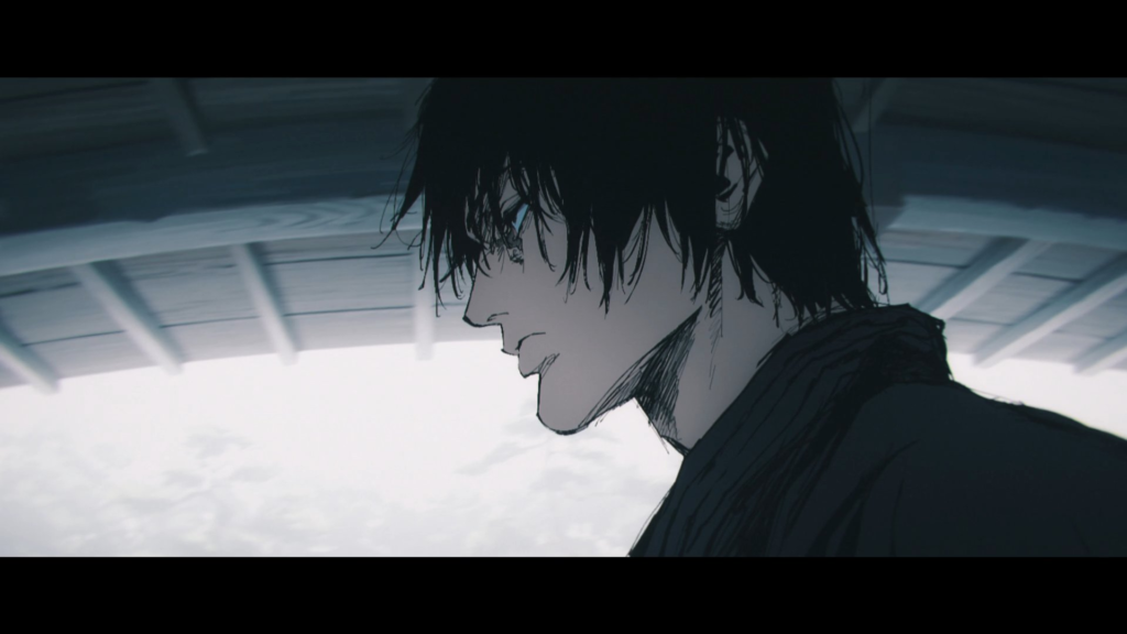 Toji en el capítulo 51 de Jujutsu Kaisen.