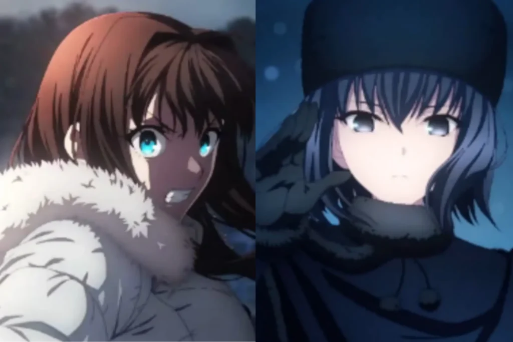 Aoko Aozaki y Alice Kuonji Witch on the Holy Night