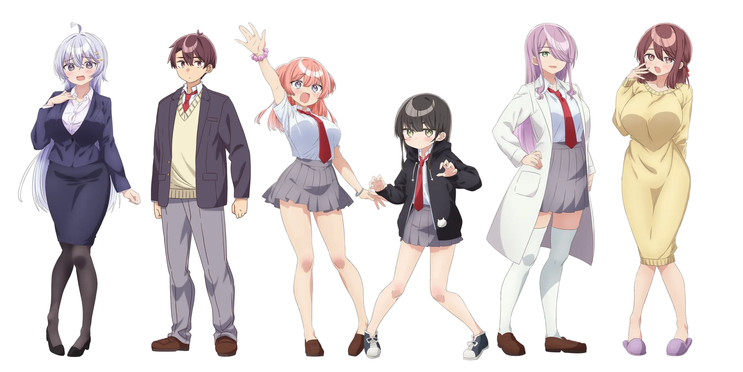 yowayowa sensei personajes