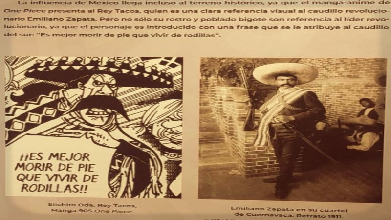 Zapata y Rey Tacos one piece político