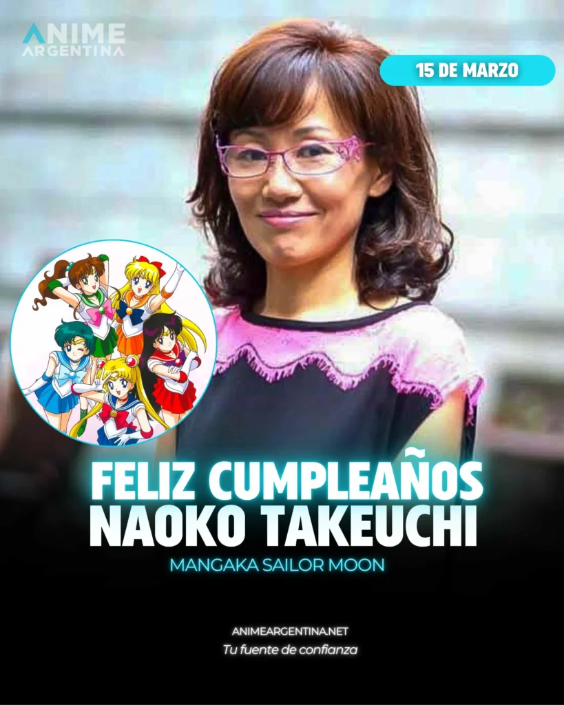 Naoko Takeuchi biografía cumpleaños mangas