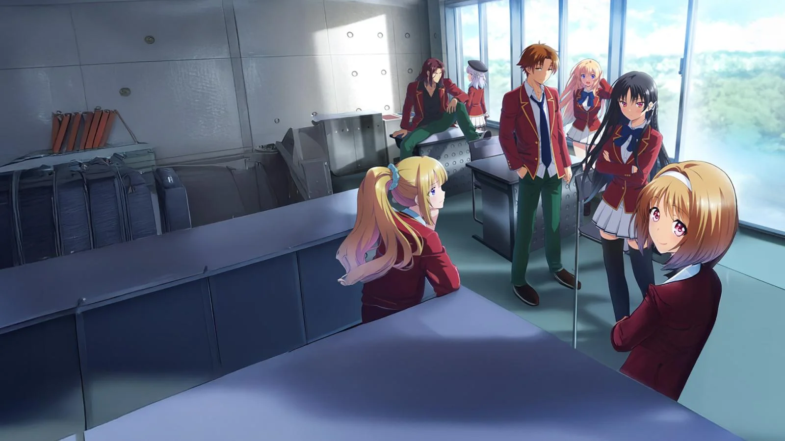 Classroom of the elite anime