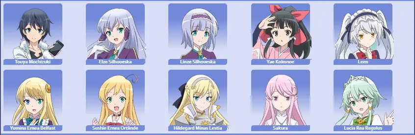 Todas las protagonistas, y Touya