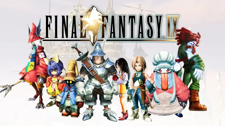 Portada de FFIX para la PS1