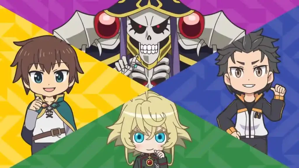 subaru kazuma ainz ooal gown tanya