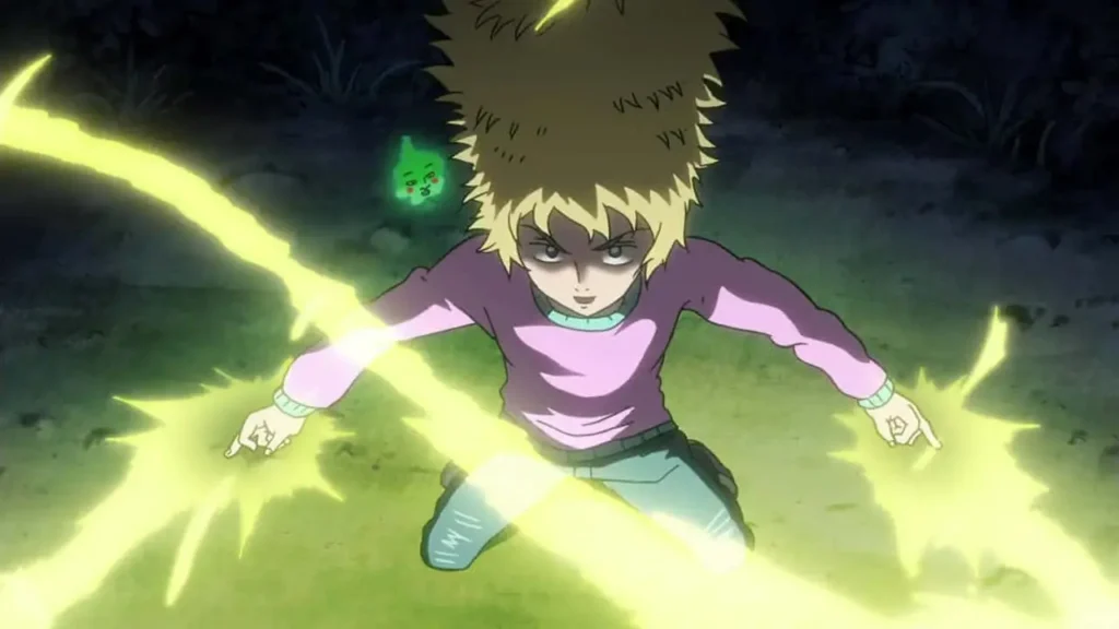 Teru peleando