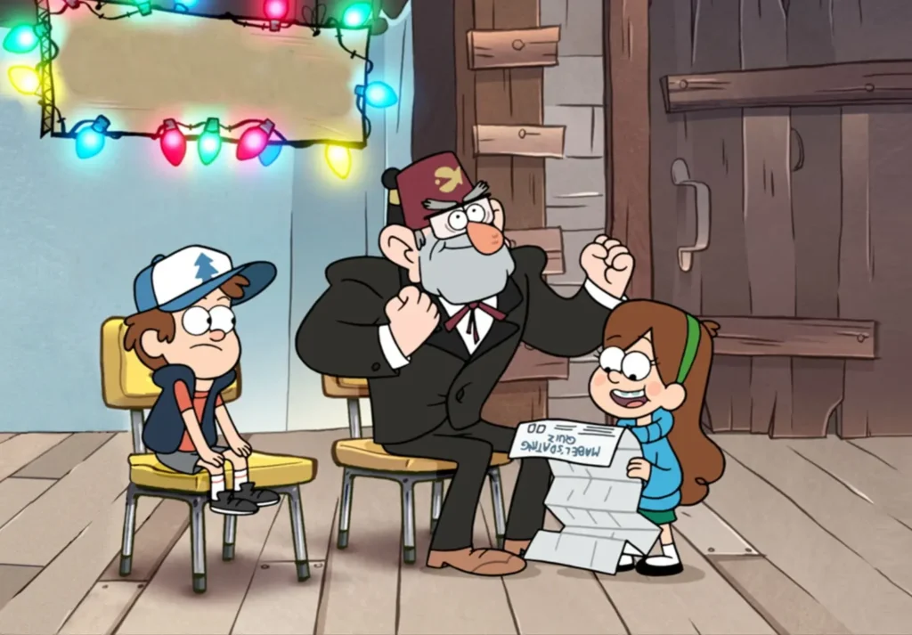 Tio Dipper Mabel Gravitty Falls