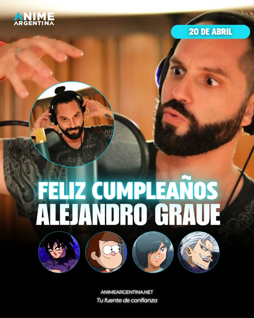 alejandro graue doblaje argentina