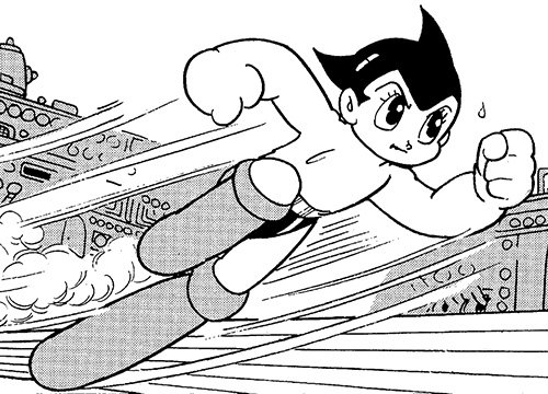 Manga Astroboy de Tezuka