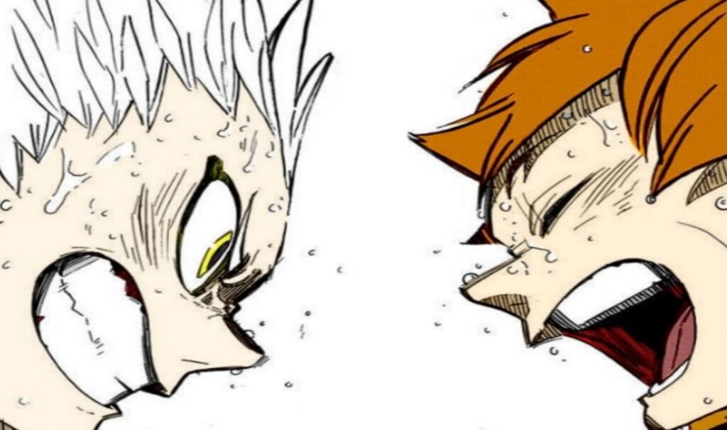 haikyuu vs the little giant hinata vs korai hoshiumi