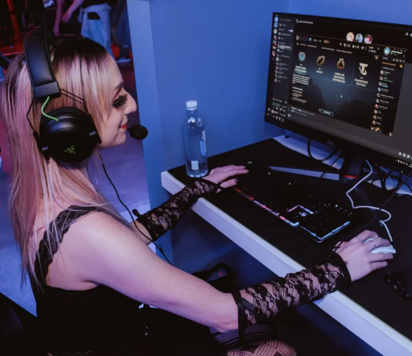 Agustina Lagarde, streamer argentina.