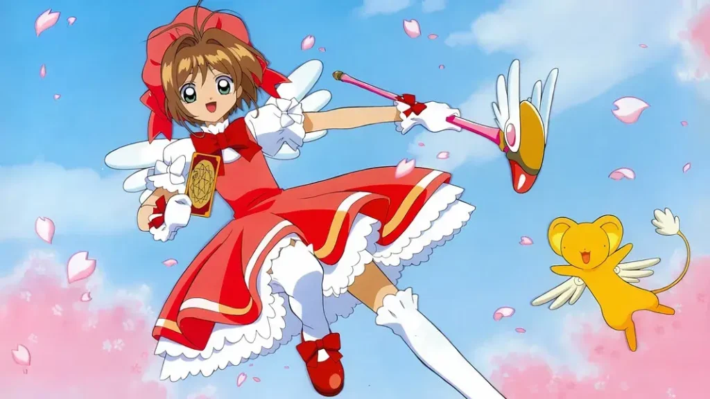 sakura-card-captor-kero Sakura Kinomoto y Kerberos
