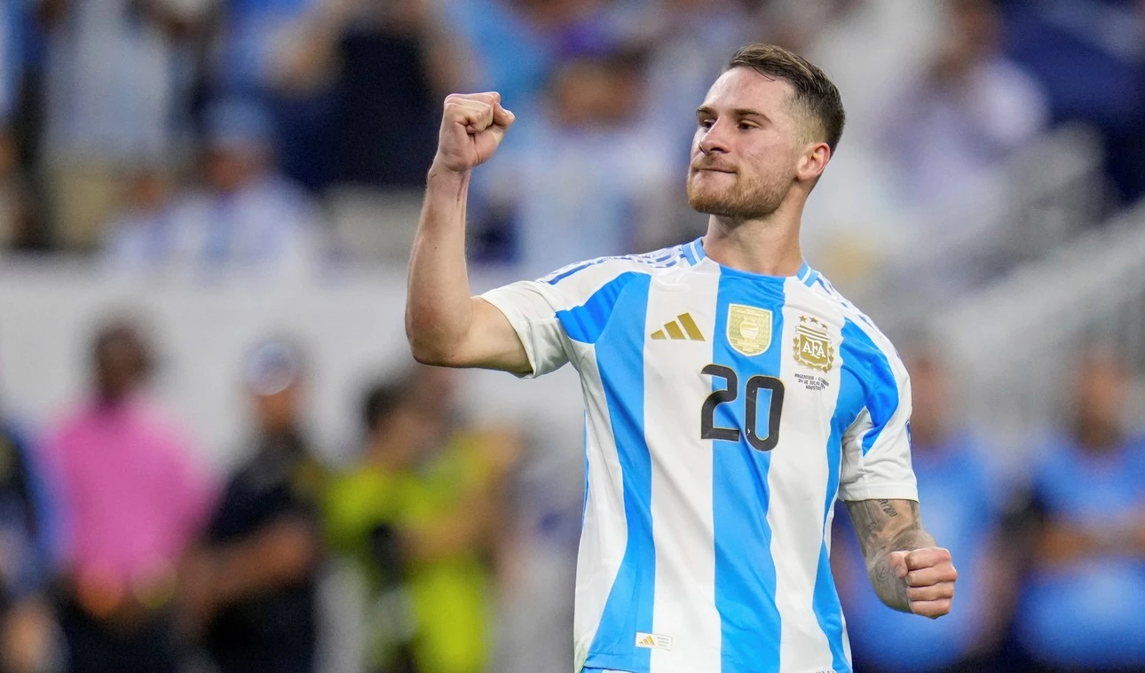Futbolistas mundial Pokémon Mac Allister
