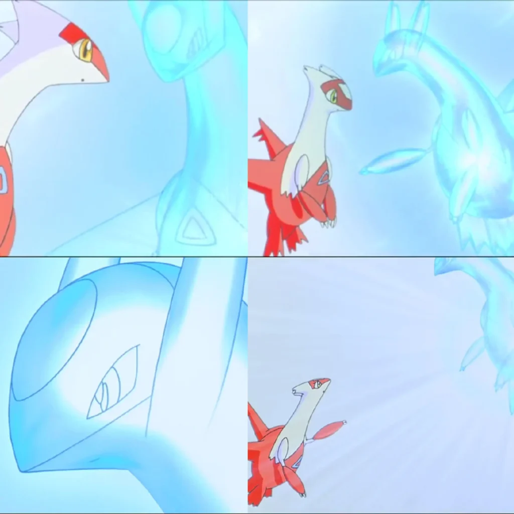 Pokémon Latias Latios sacrificio