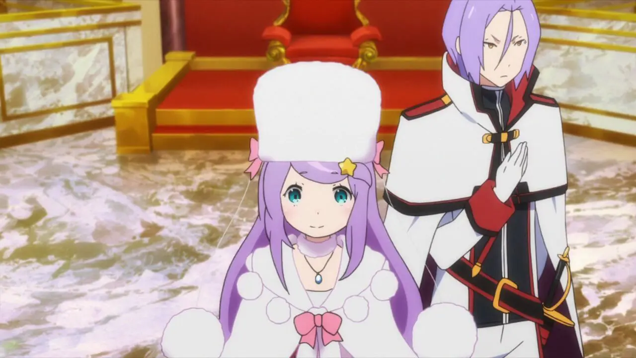 Julius con Anastasia de Re: Zero
