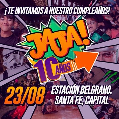 Flyer del Evento JAJA