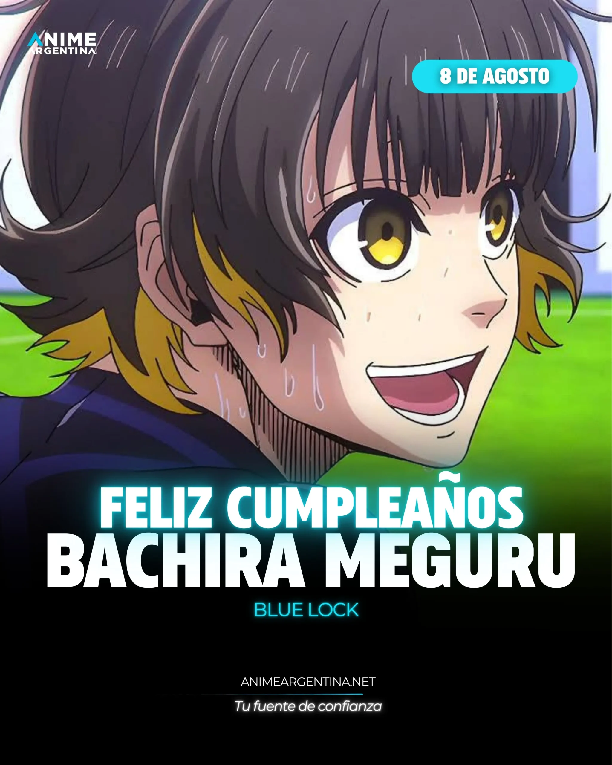 Imagen en homenaje al cumpleaños de Bachira