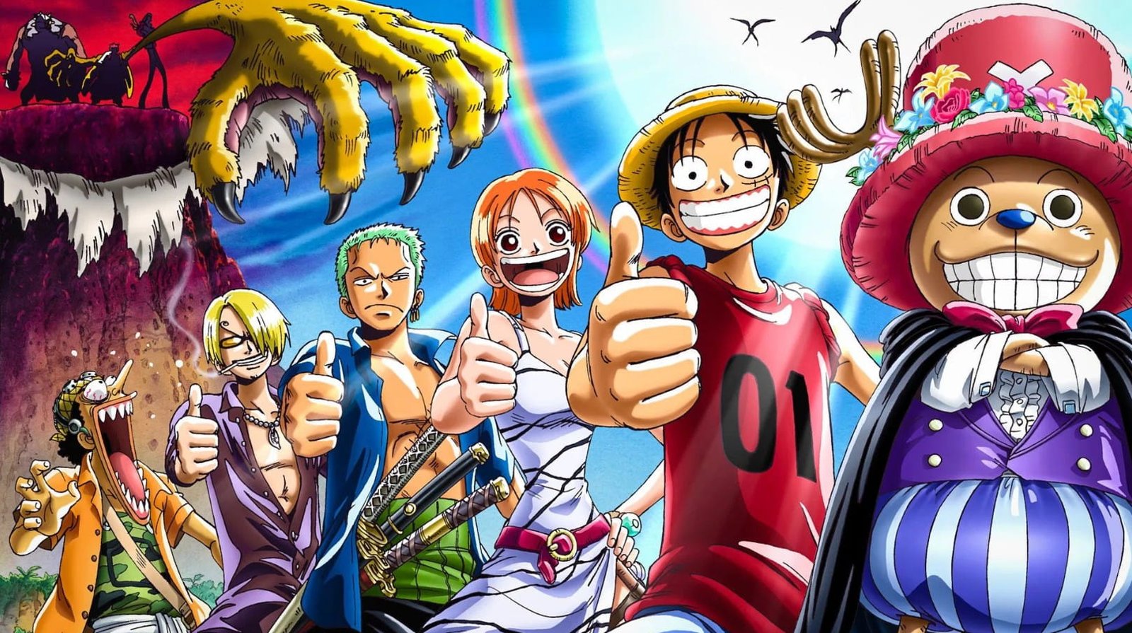 Imagen de los personajes de One Piece