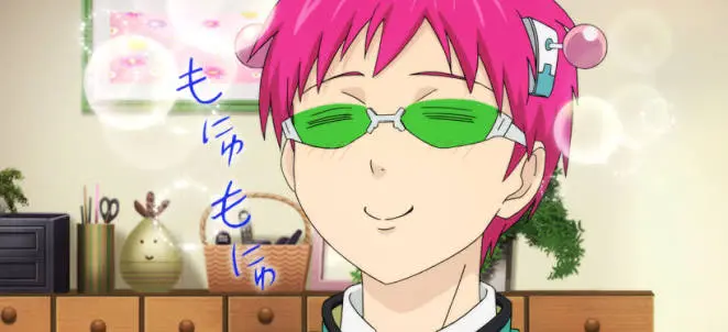Saiki Kusuo feliz