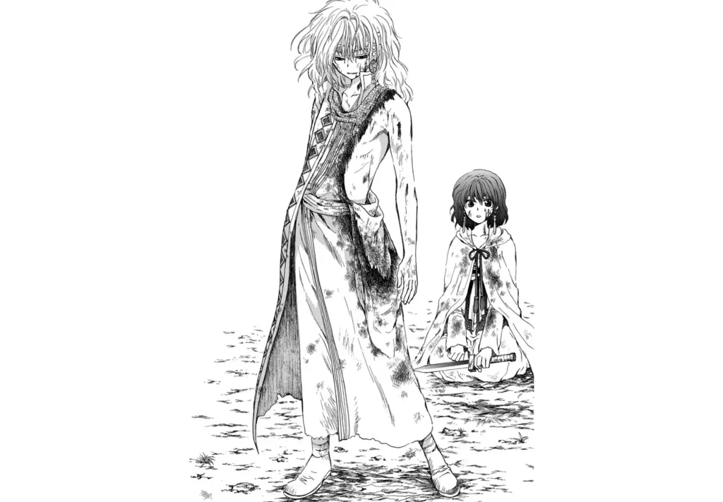 Zeno de Akatsuki no Yona en batalla